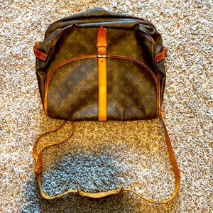 Saumur 1151 Brown Monogram Canvas Messenger Bag Louis Vuitton